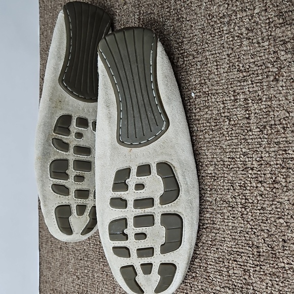 UGG Dakota Moccasin Slipper Women 8 Driving Loafer Suede Sheepskin Lined Shoes - Picture 5 of 7